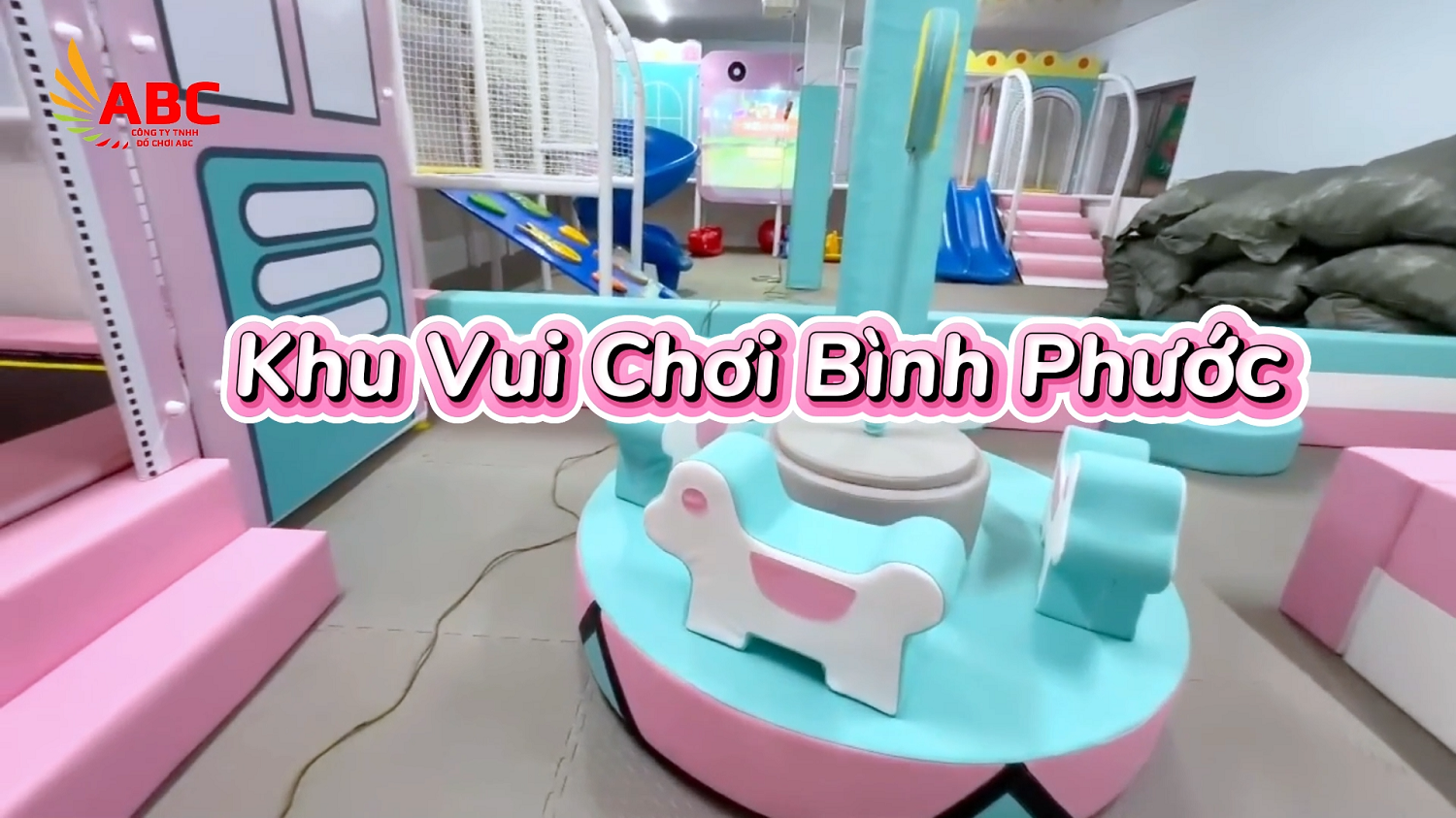 Thiết Kế - Lắp Đặt Khu Vui Chơi Trọn Gói 100m2 ở Bình Phước