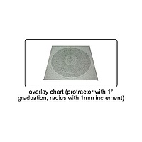 Overlay Chart Ø300mm Insize ISP-A3000-CHART