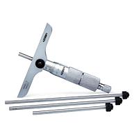 Panme đo độ sâu cơ khí INSIZE , 3241-100, 0-100mm/ 0.01mm