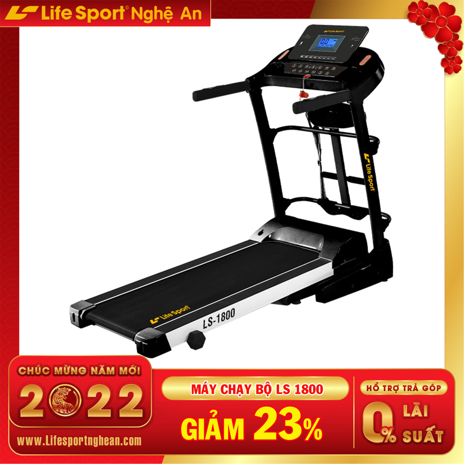 Máy chạy bộ Lifesport LS-1800