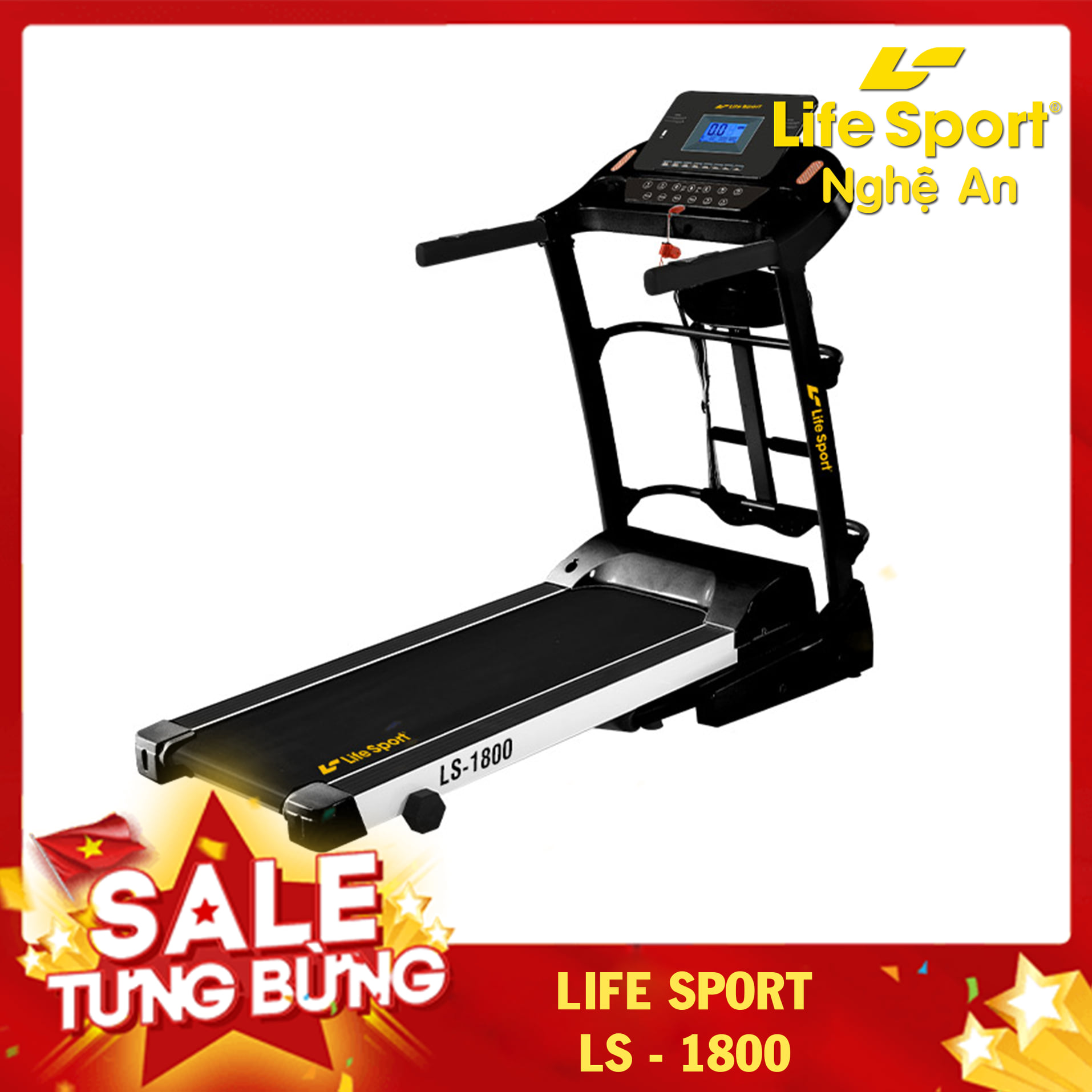 Máy chạy bộ Lifesport LS-1800