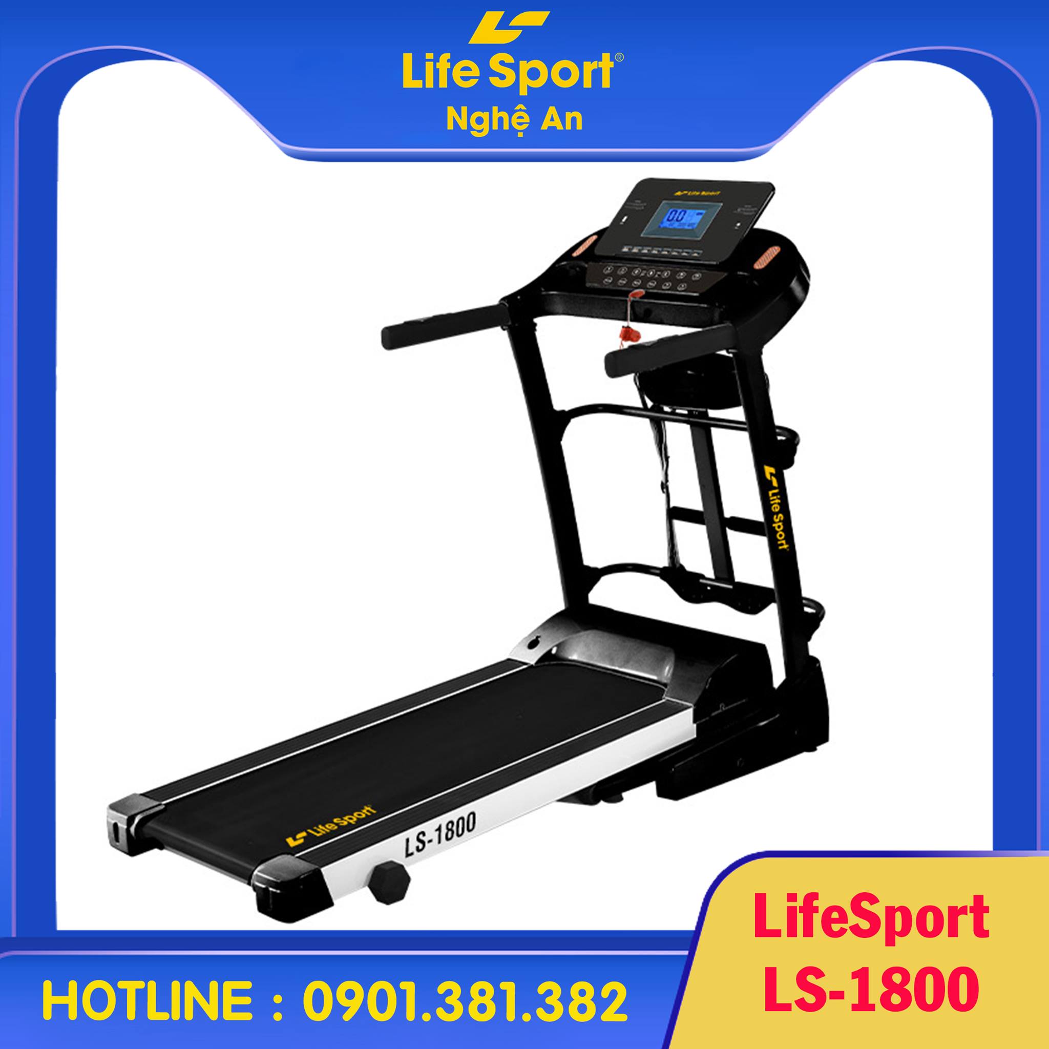 Máy chạy bộ Lifesport LS-1800