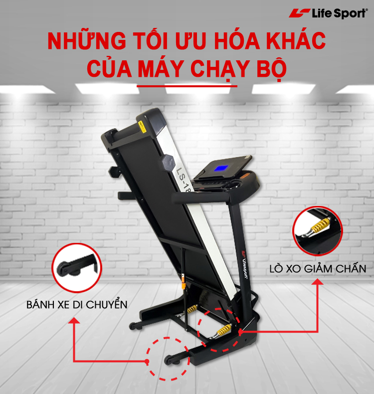 Máy chạy bộ Lifesport LS-1800