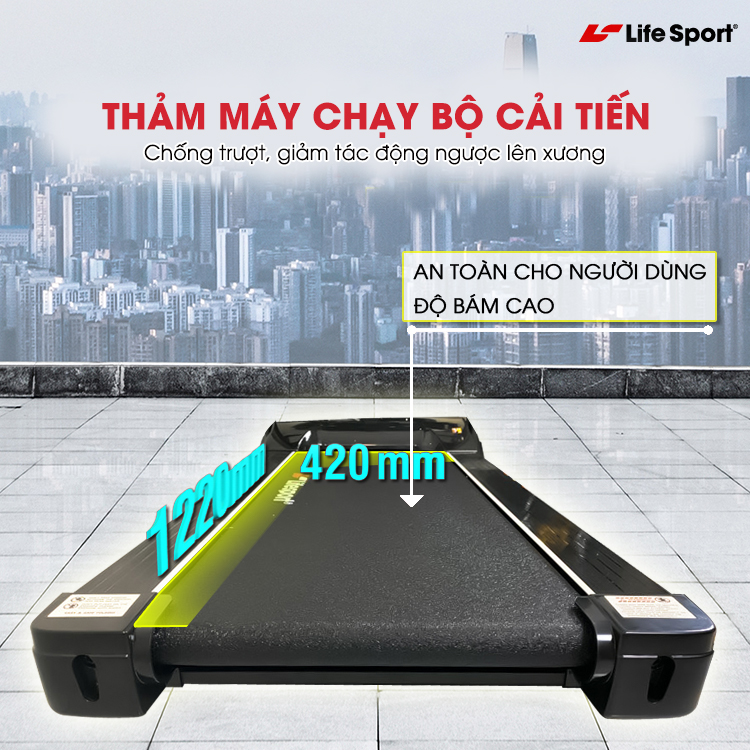 Máy chạy bộ Lifesport LS-1800