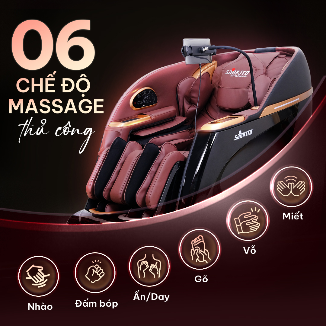 Ghế Massage Sankito Duomax