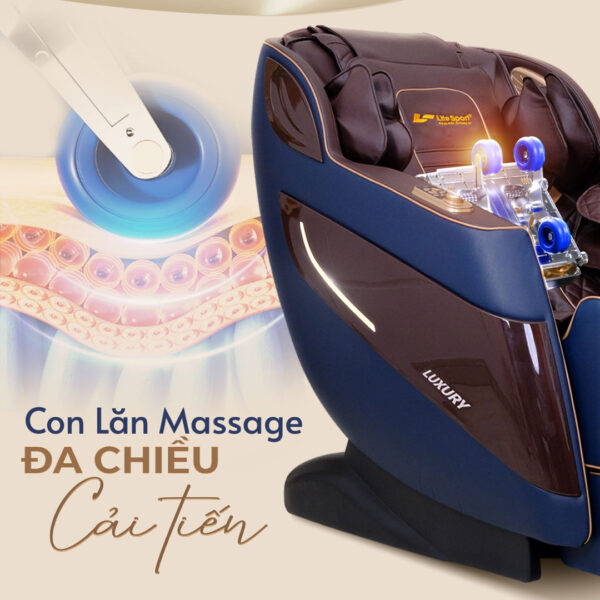 Ghế Massage Lifesport LS-666 – Blue