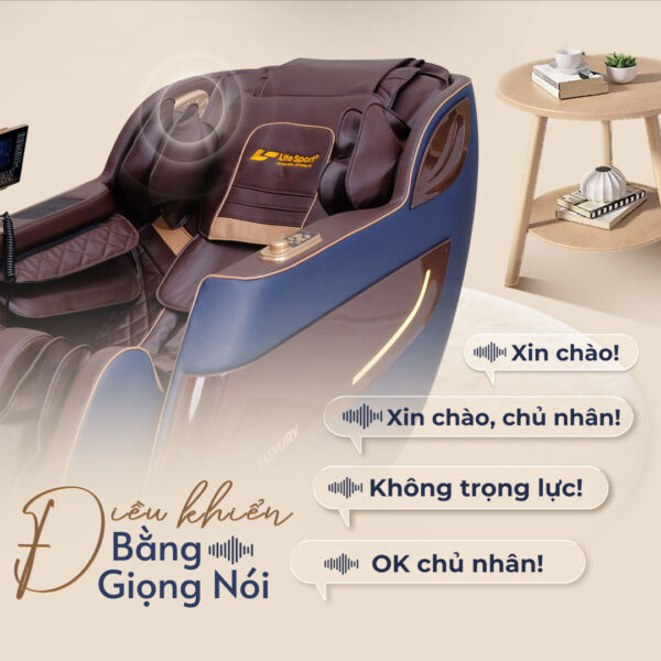 Ghế Massage Lifesport LS-666 – Blue