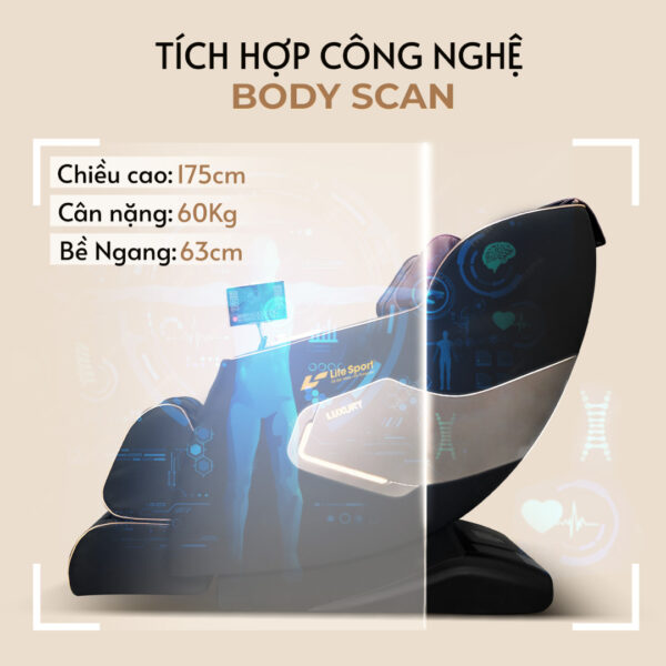 Ghế Massage Lifesport LS-666 SL