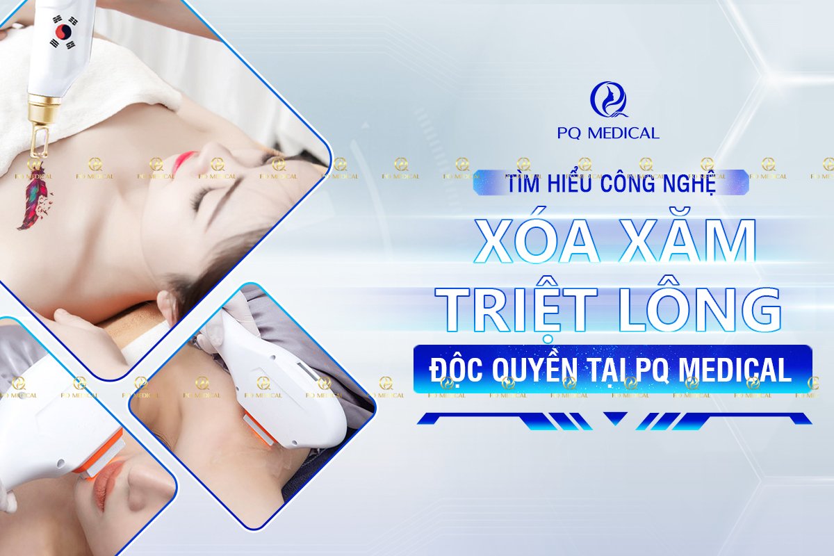 Máy thẩm mỹ triệt lông - xóa xăm 2in1