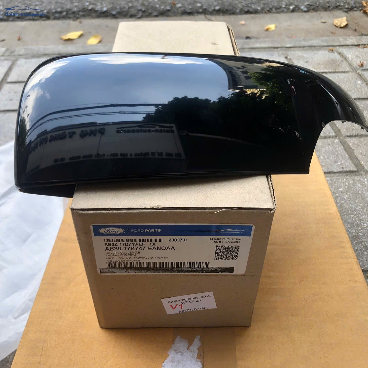 Ốp gương Ranger Wildtrak 2013-2020 LH Chính hãng