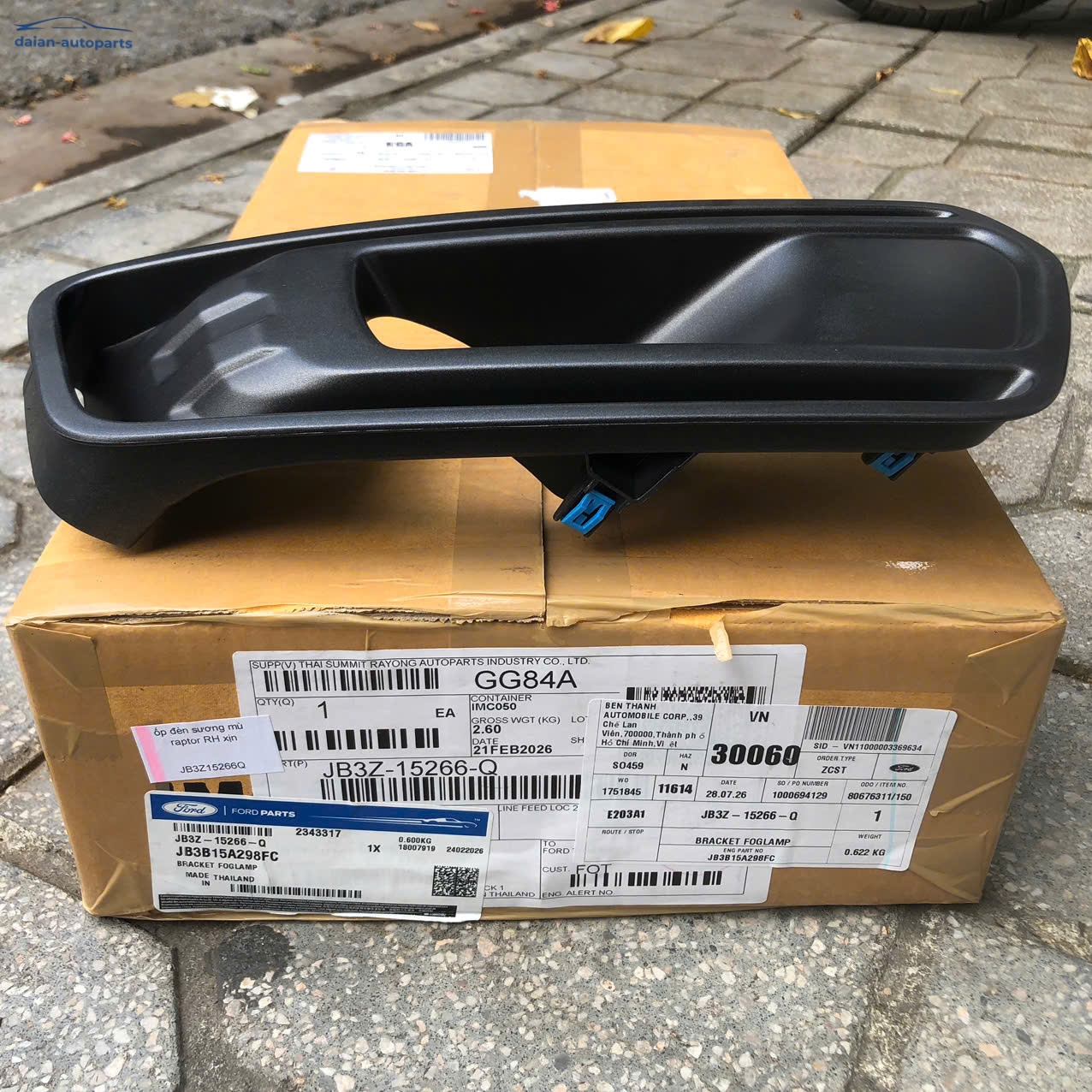 Ốp đèn sương mù Raptor 2018-2021 chính hãng JB3Z15266Q JB3Z15266R