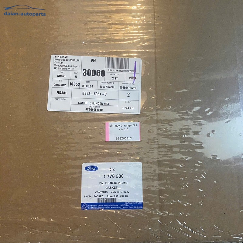 Gioăng quy lát Ranger 3.2 chính hãng BB3Z6051A