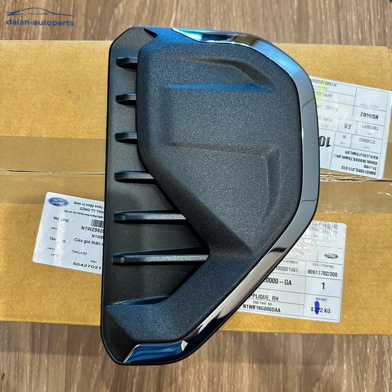 Ốp mang cá Ranger 2023 viền mạ không chữ chính hãng N1WZ9920000GA N1WZ6320001GB