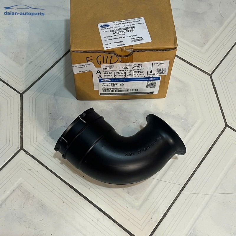 Ống hút gió động cơ Ranger 3.2 2016 chính hãng AB3Z9C675B