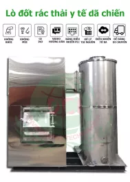 Lò Đốt Rác Thải Y Tế LĐYT-30