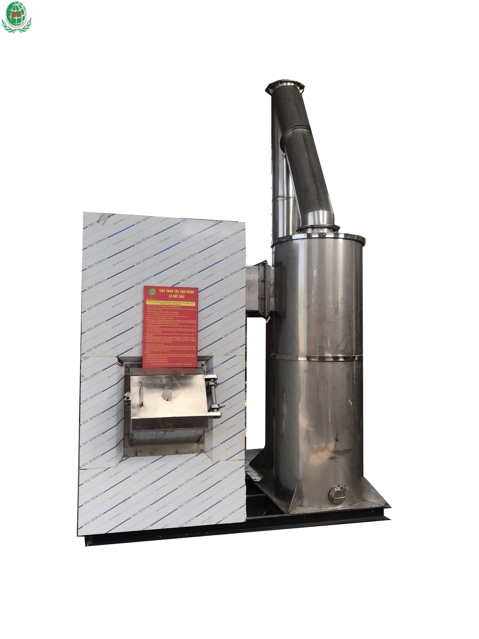 Lò đốt rác thải y tế LĐYT- 100 DCI