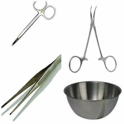 Bộ dụng cụ thay băng, rửa vết thương