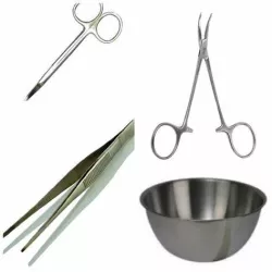 Bộ dụng cụ thay băng, rửa vết thương