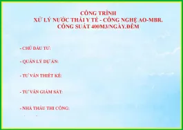 Biển báo chỉ dẫn khung thép mạ kẽm hệ thống XLNT