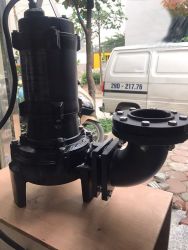 Bơm chìm trục ngang Flygt Model: DN800WC-1.5-110-PA (Bơm chìm đặt trong ống)