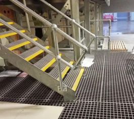 Sàn thao tác trên mặt bể Composite Grating 2100x800