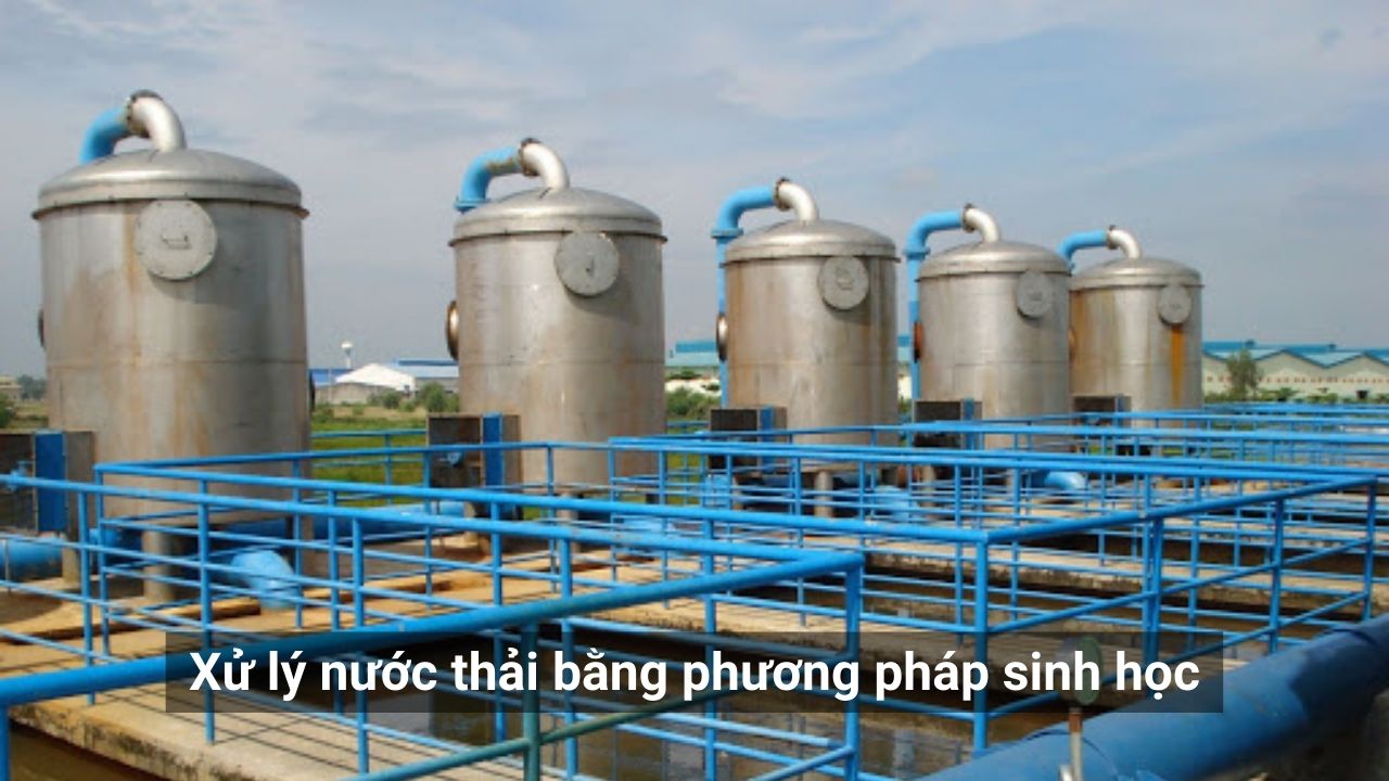 Hệ thống xử lý sinh học bậc 1 - Công suất 750 m3/ngày.đêm
