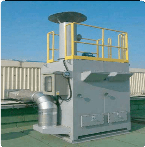 Hệ thống xử lý mùi - Công nghệ công nghệ vi sinh hiếu khí kết hợp hấp phụ than hoạt tính