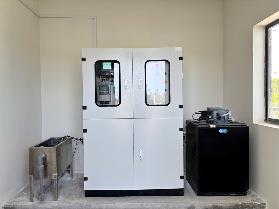 Trạm quan trắc nước thải tự động, kết nối dữ liệu về sở NNMT