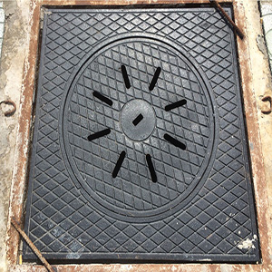 Nắp ga composite 900x900x60, tải trọng 12.5T