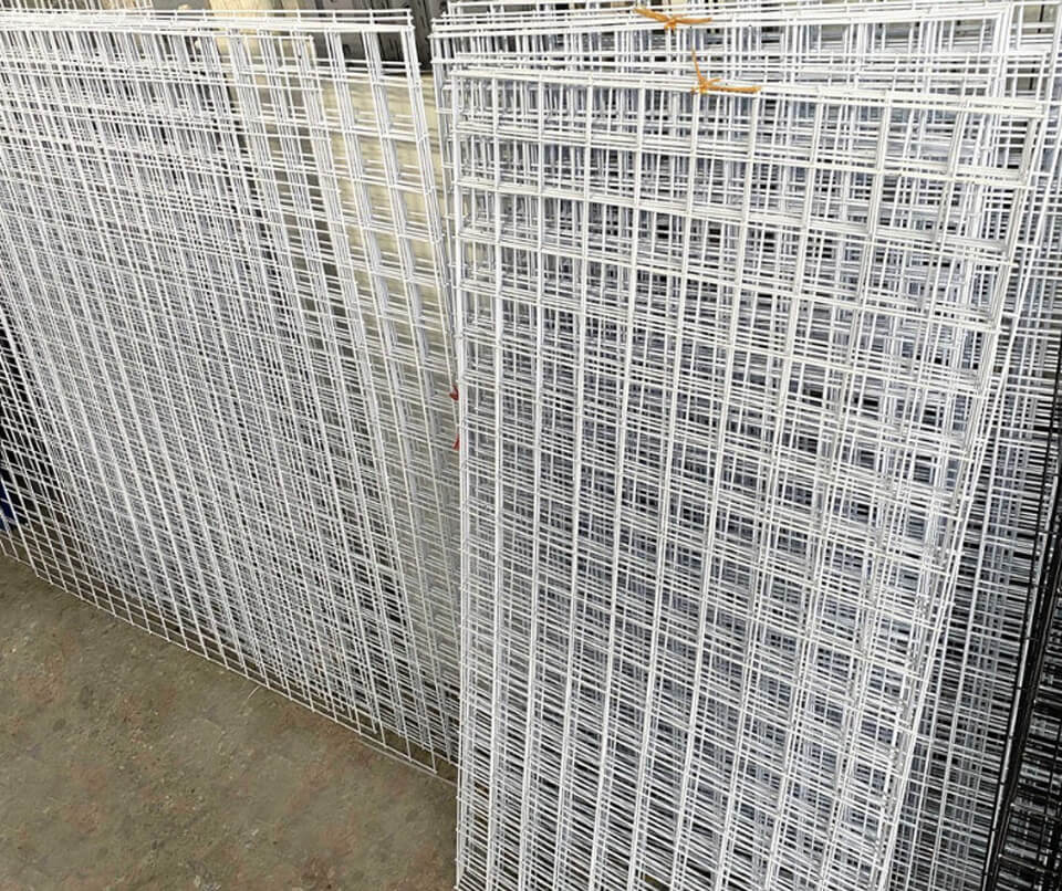 Khung lưới thép trang trí