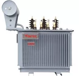 Máy biến áp dầu, cuộn dây đồng, loại 2000kVA, 22±2x2,5%/0.4kV, 3 pha, 4 dây, 50Hz, Dyn-11 kiểu kín sứ ELBOW