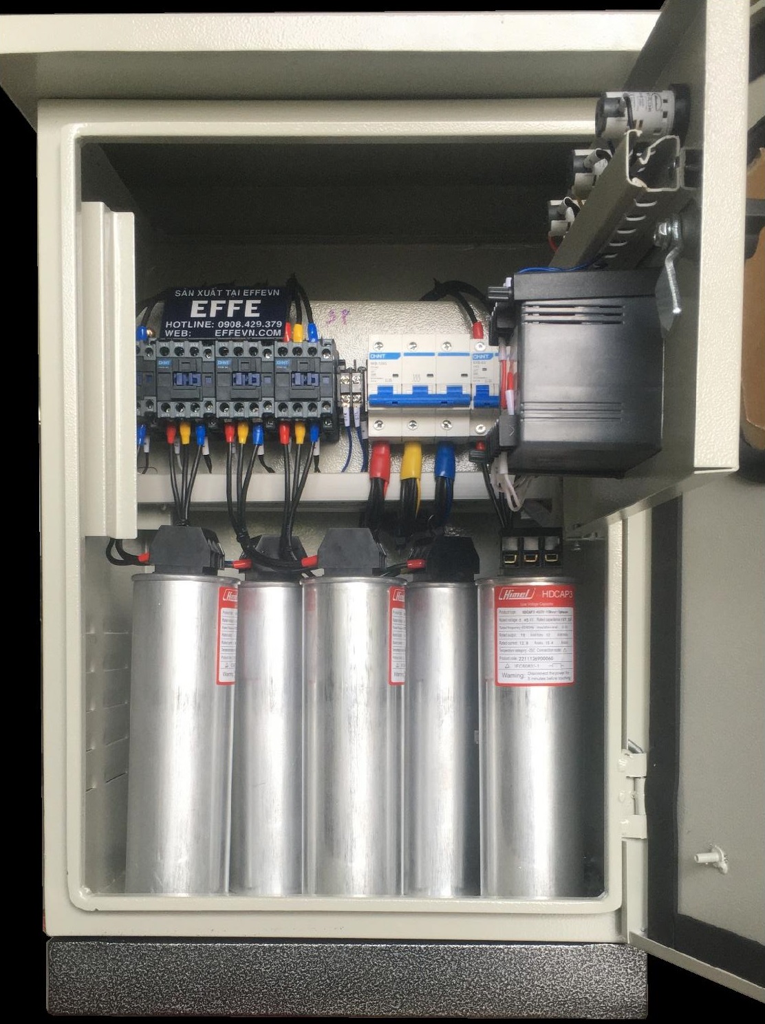 Tủ tụ bù hạ thế LV-1.1, LV-2.1 (12x50kVAr)