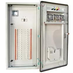 Tủ điện 9 công tơ - 150A không có MCCB phân đoạn,  KT: 1250x600x550mm