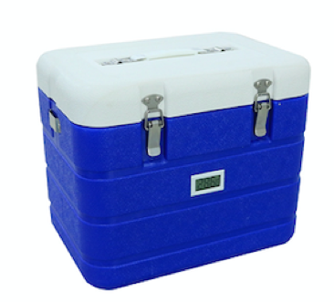 Hộp chuyển mẫu có gắn chíp nhận dạng