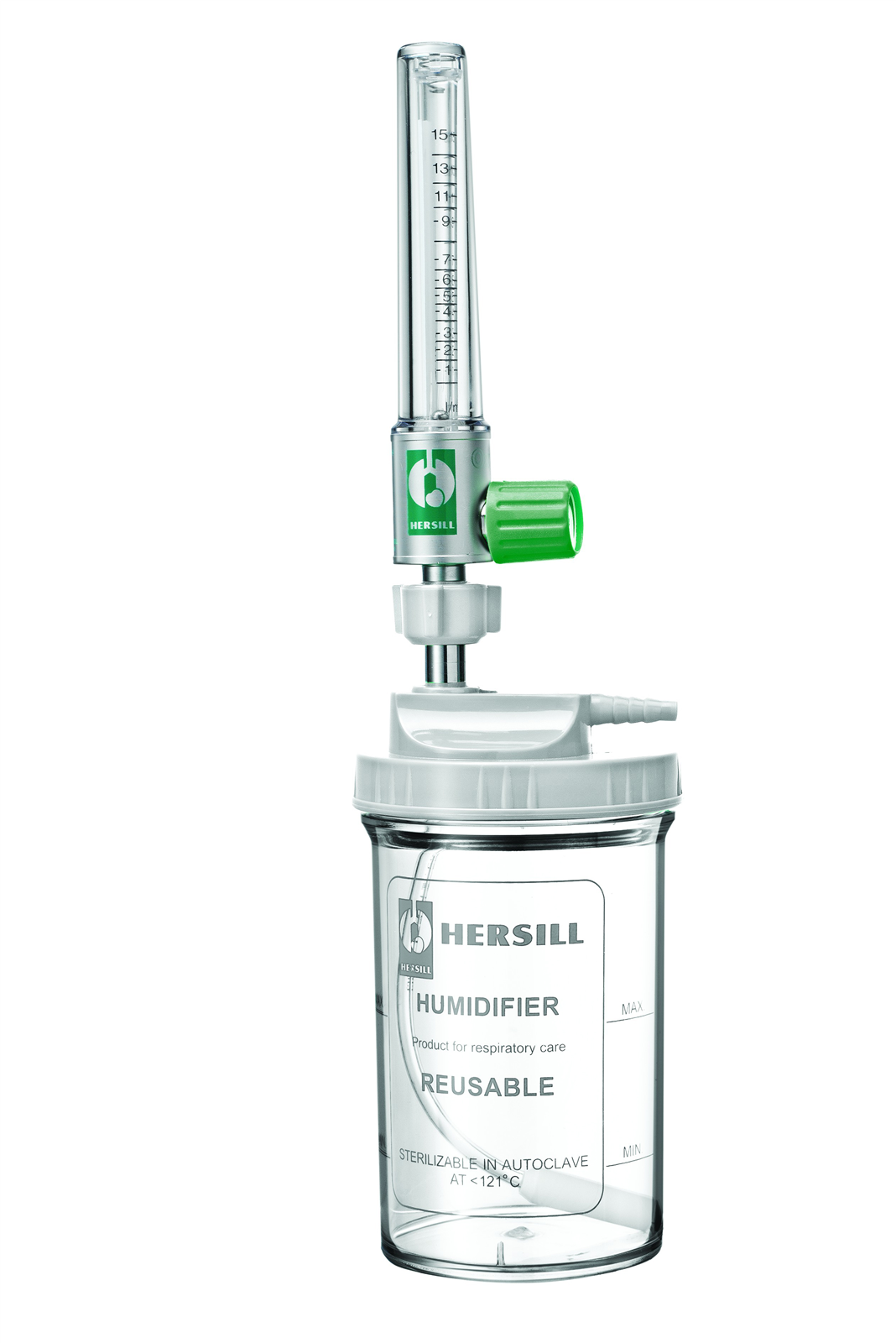 Lưu lượng kế kèm bình làm ẩm