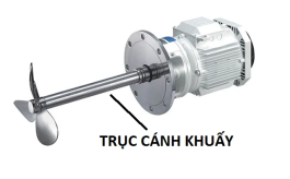 Trục khuấy hóa chất