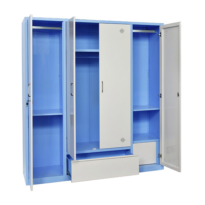 Tủ sắt để đồ bệnh nhân (3 Cái)