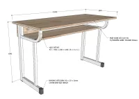 Bàn ghế học sinh THCS