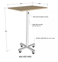 Bục đặt mẫu