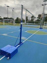 Cột, lưới cầu lông