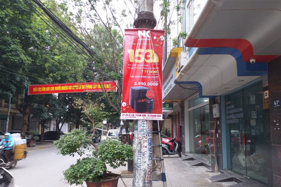 Treo banner sự kiện