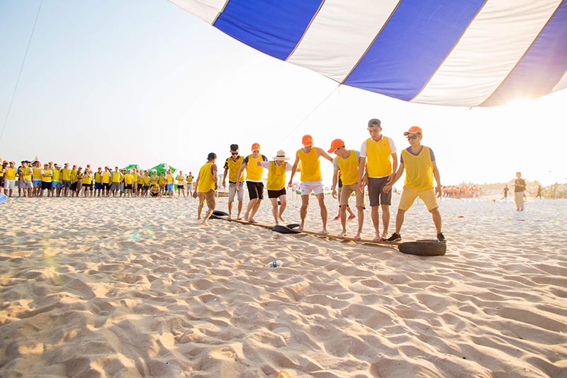 Tổ chức team building tại Nghệ An