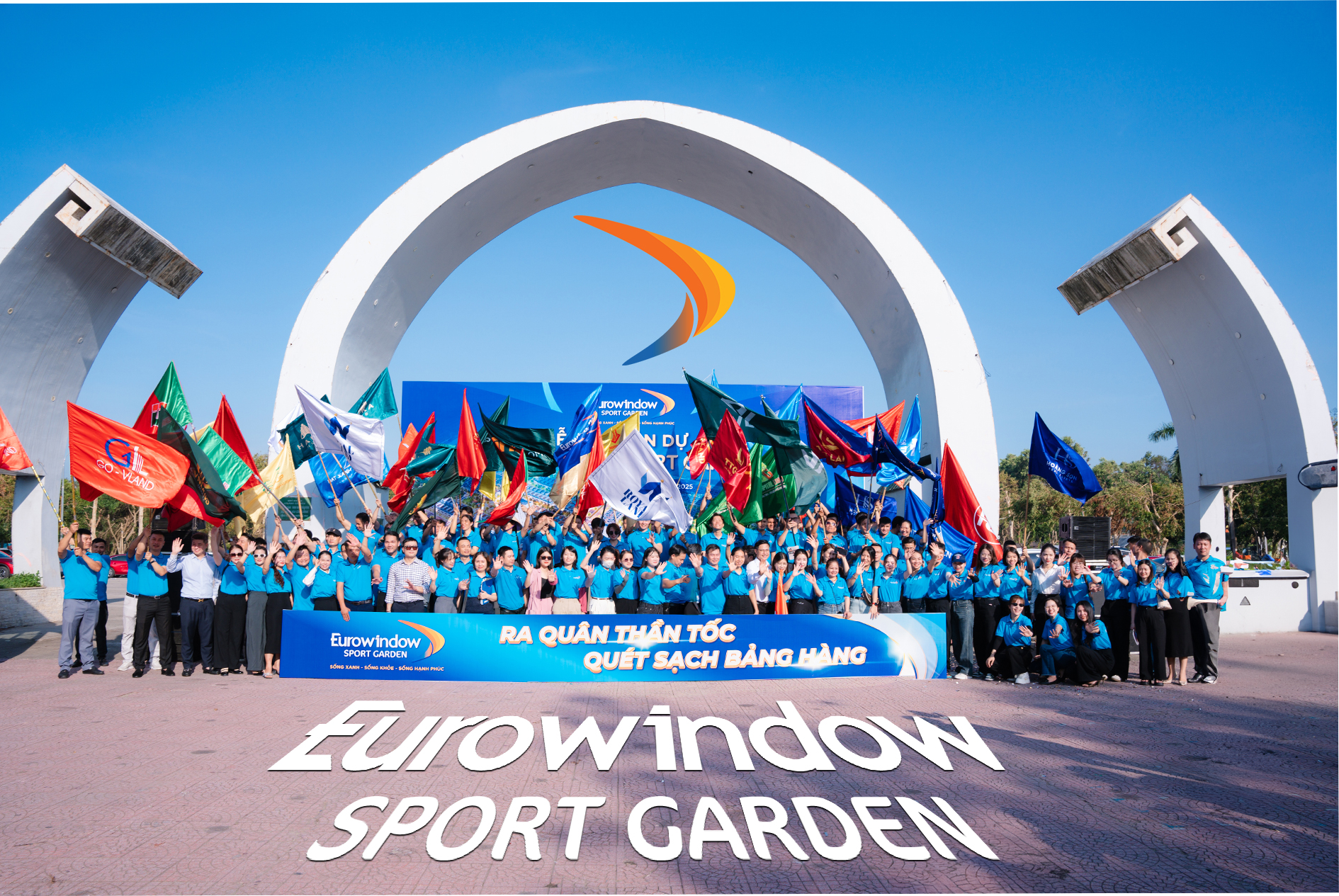 Tổ chức lễ ra quân Eurowindow Sport Garden