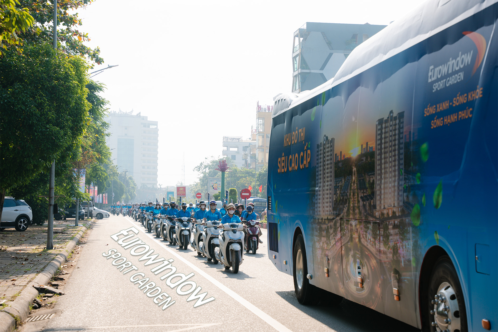 Tổ chức lễ ra quân Eurowindow Sport Garden