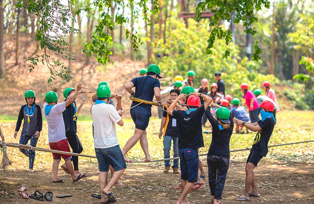 Tổ chức team building
