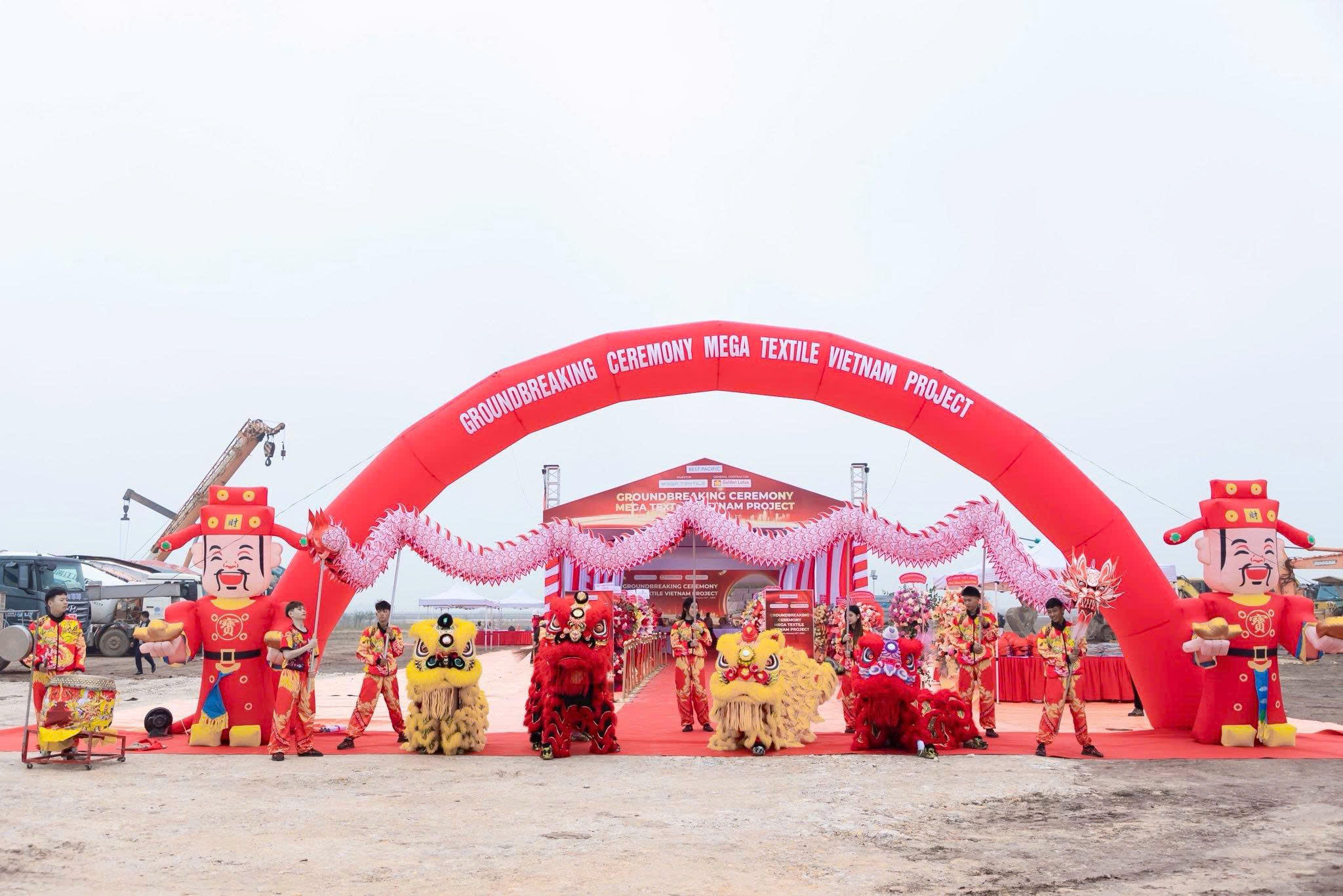 Tổ chức lễ động thổ tại Nghệ An