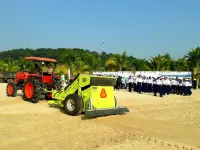 Bàn giao máy sàng cát bãi biển Tuần Châu- Hạ Long Quảng Ninh