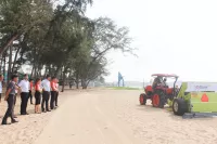 Bàn Giao Máy Sàng Cát Làm Sạch Bãi Biển TP.Phan Thiết