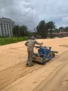 BÀN GIAO MÁY SÀNG CÁT BÃI BIỂN BABY TAPIRO 100 DỰ ÁN SHERATON PHÚ QUỐC