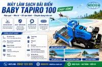 Baby Tapiro 100 – Máy sàng cát nhập khẩu từ Ý, chuyên dùng cho resort, khu du lịch, bãi biển riêng, bãi tắm nhân tạo...
